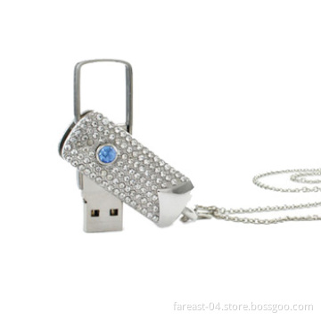 Diamond Necklace USB Stick Pen Drive USB Disk